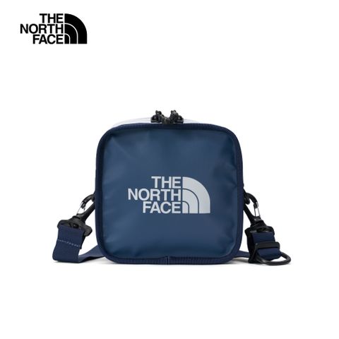 The North Face 北面 男女款藍色品牌LOGO休閒單肩包3VWSOLJ