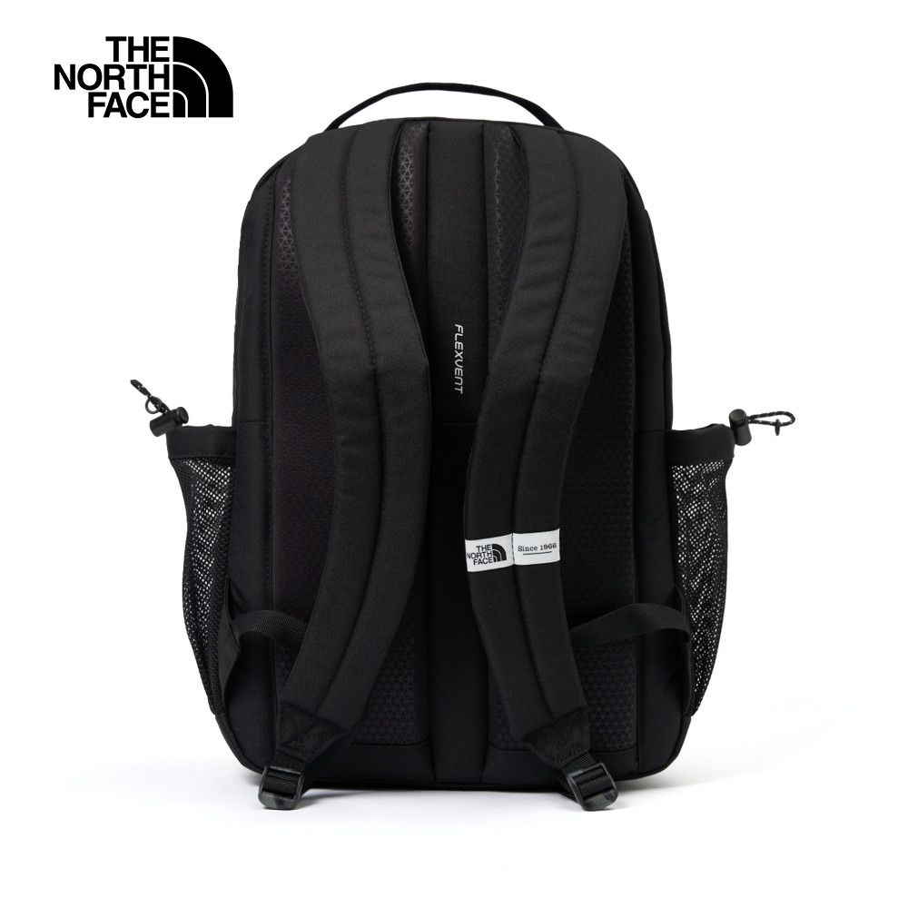 The North Face 北面 男女款黑色防潑水便捷舒適休閒後背包|52TB4HF