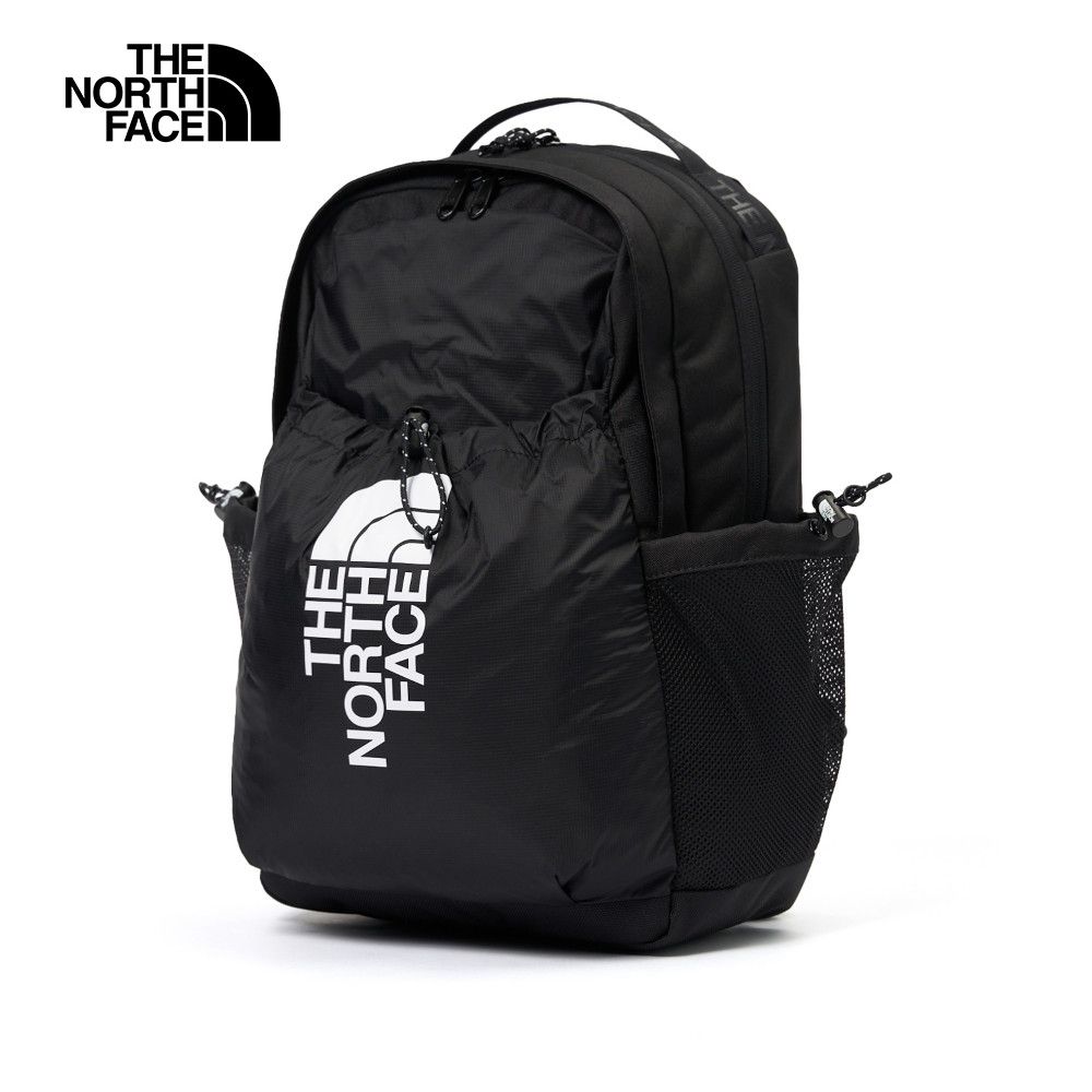 The North Face 北面 男女款黑色防潑水便捷舒適休閒後背包|52TB4HF