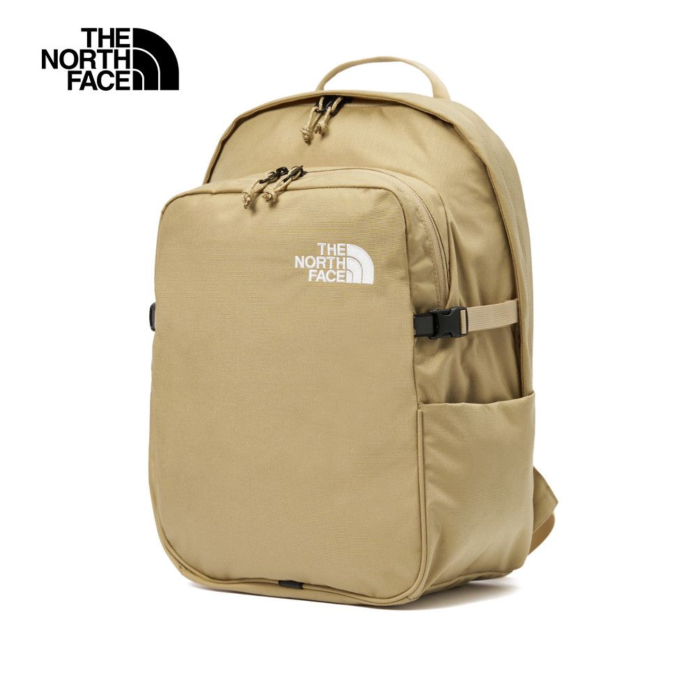 The North Face 北面 男女款卡其色舒適背負大容量休閒後背包|8B1ZLK5