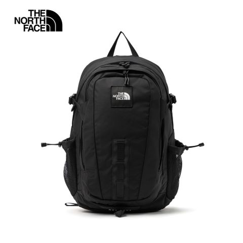 The North Face 北面 男女款黑色多隔層舒適背負後背包|3KYJ53R