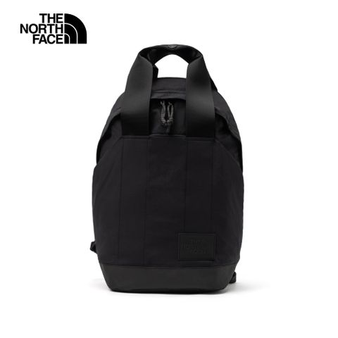 The North Face 北面 男女款黑色防潑水大容量休閒後背包|81DT4H0