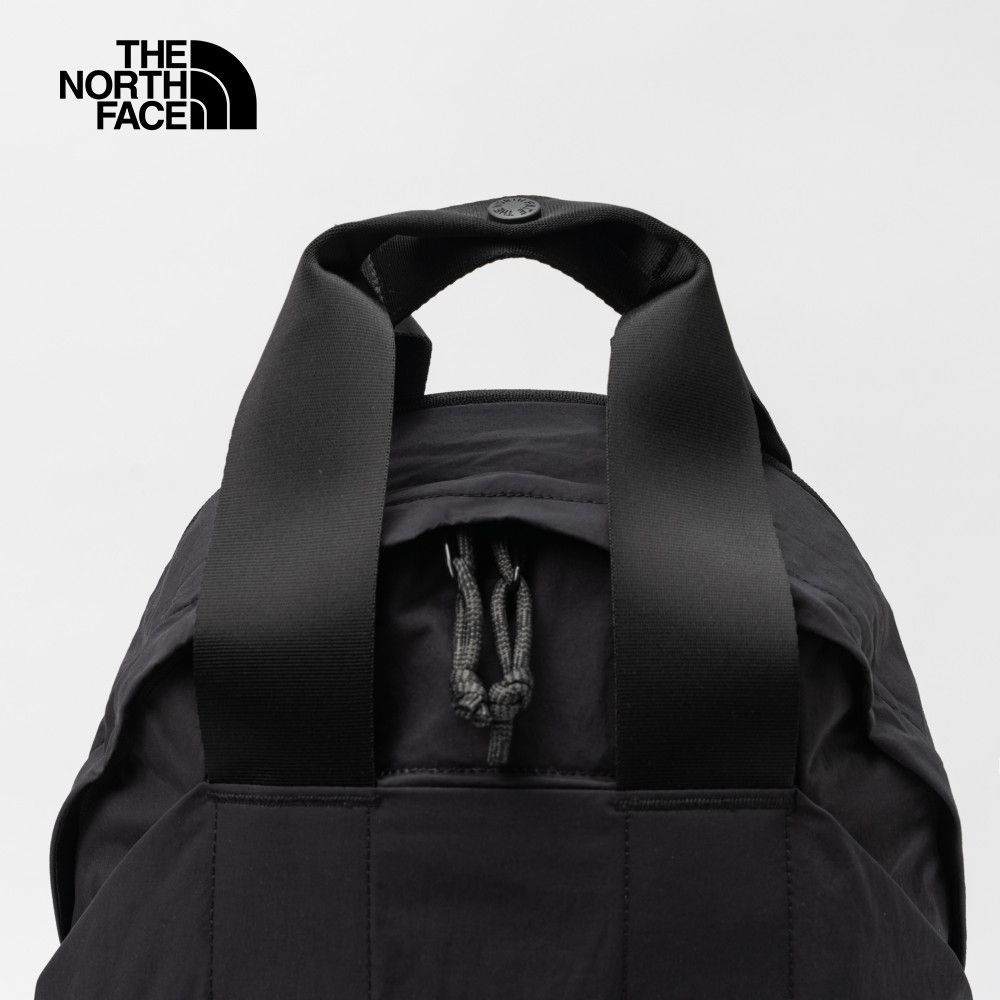 The North Face 北面 男女款黑色防潑水大容量休閒後背包|81DT4H0