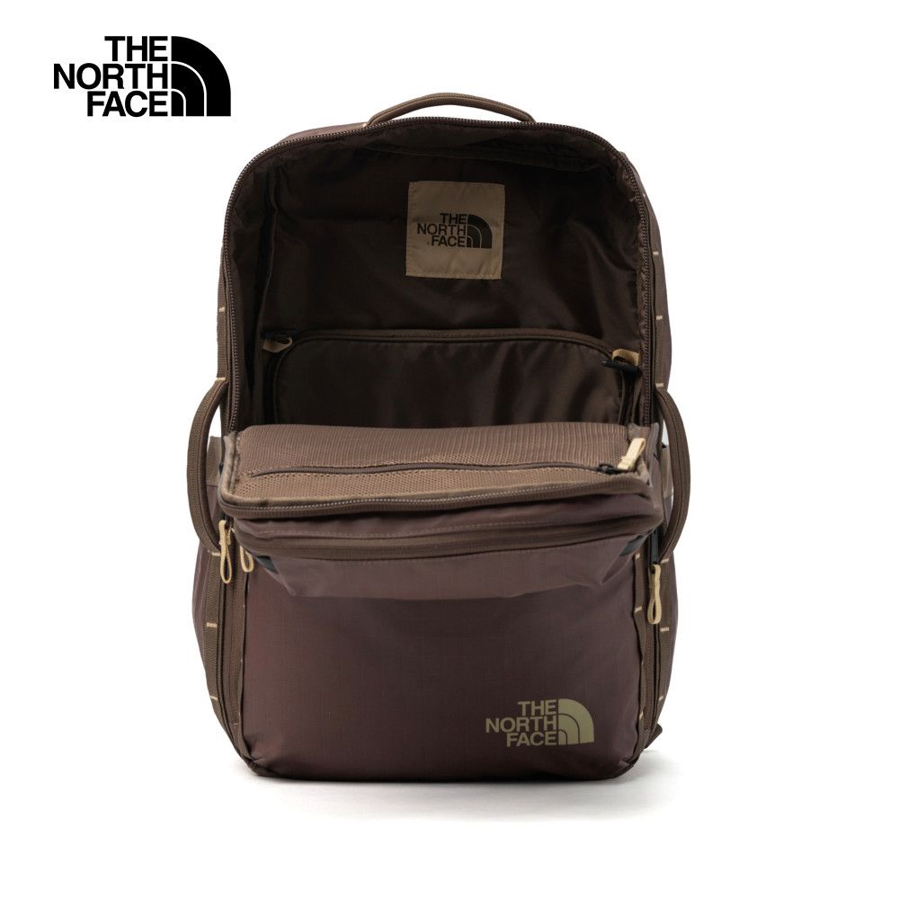 The North Face 北面 UE男女款棕色便捷收納休閒後背包|81DN9IS