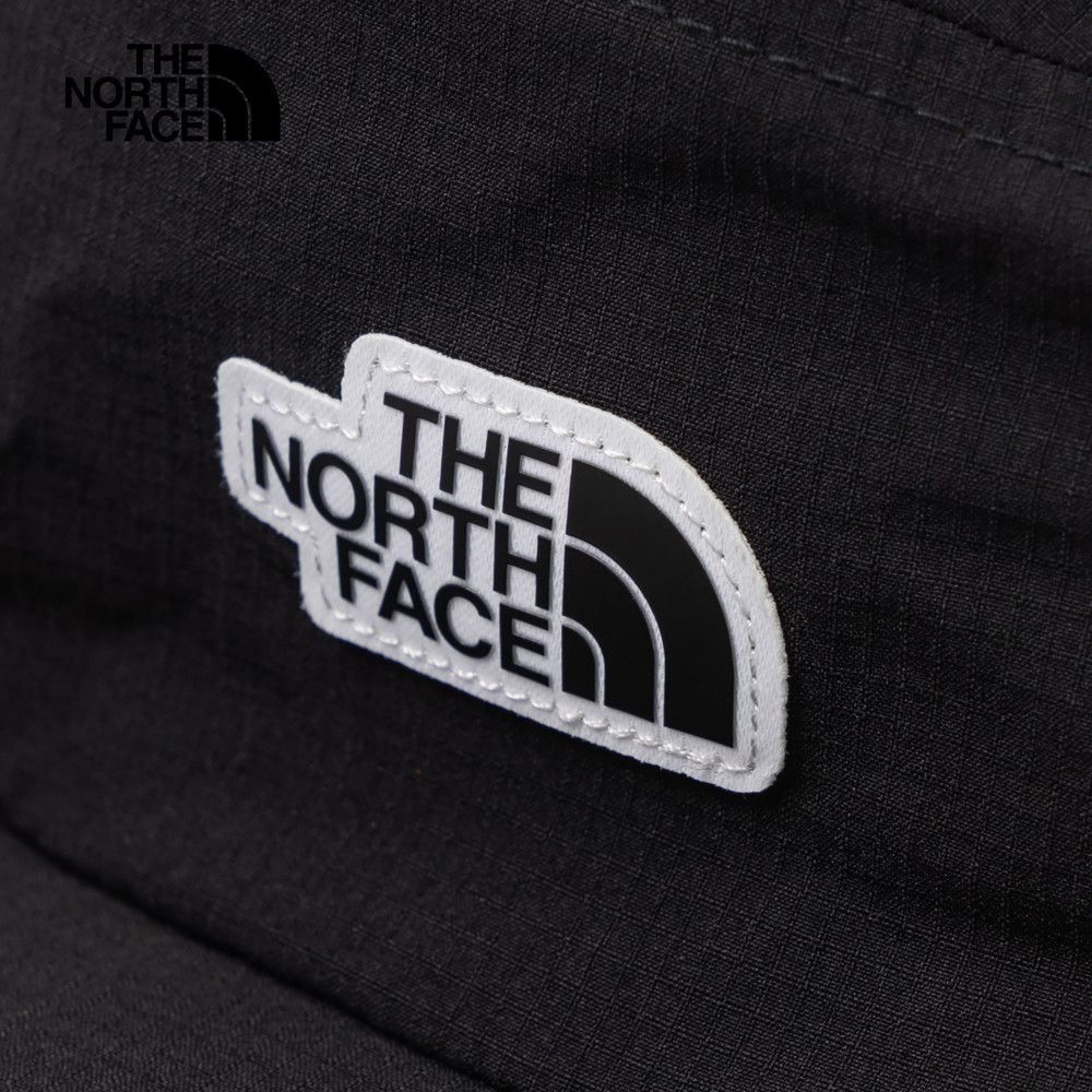 The North Face 北面 男女款黑色防潑水舒適附收納口袋運動帽|8CTGJK3