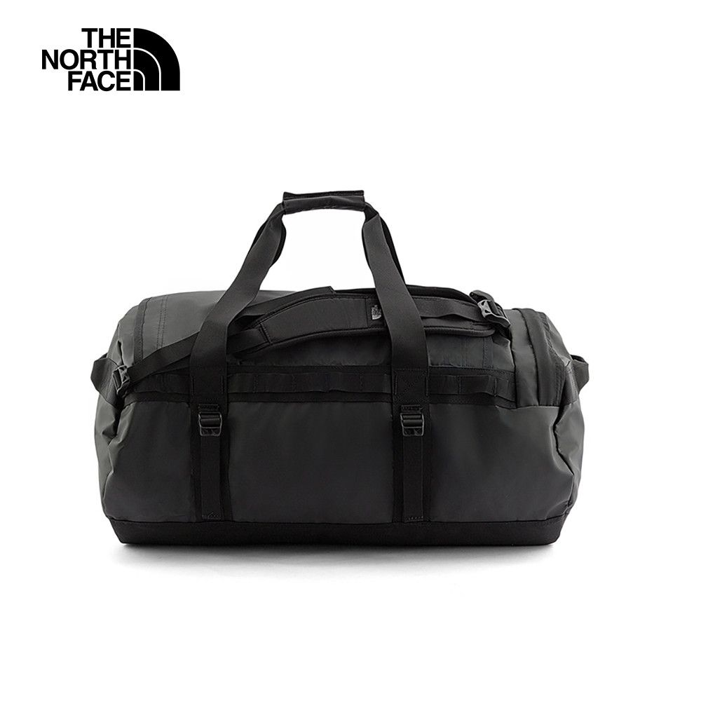 The North Face 北面 男女款黑色背提兩用可收納旅行包|52SA53R