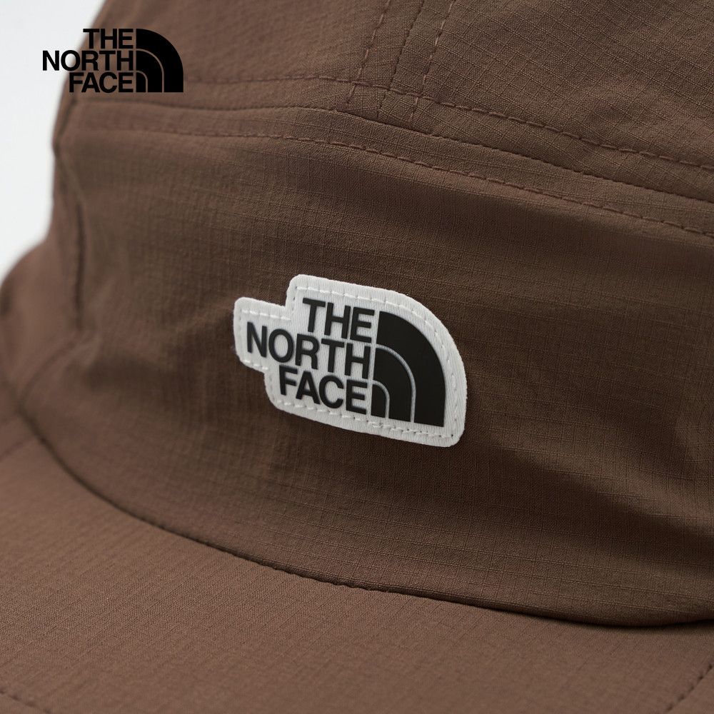 The North Face 北面 男女款棕色DWR防潑水舒適附收納口袋運動帽|8CTG1OI