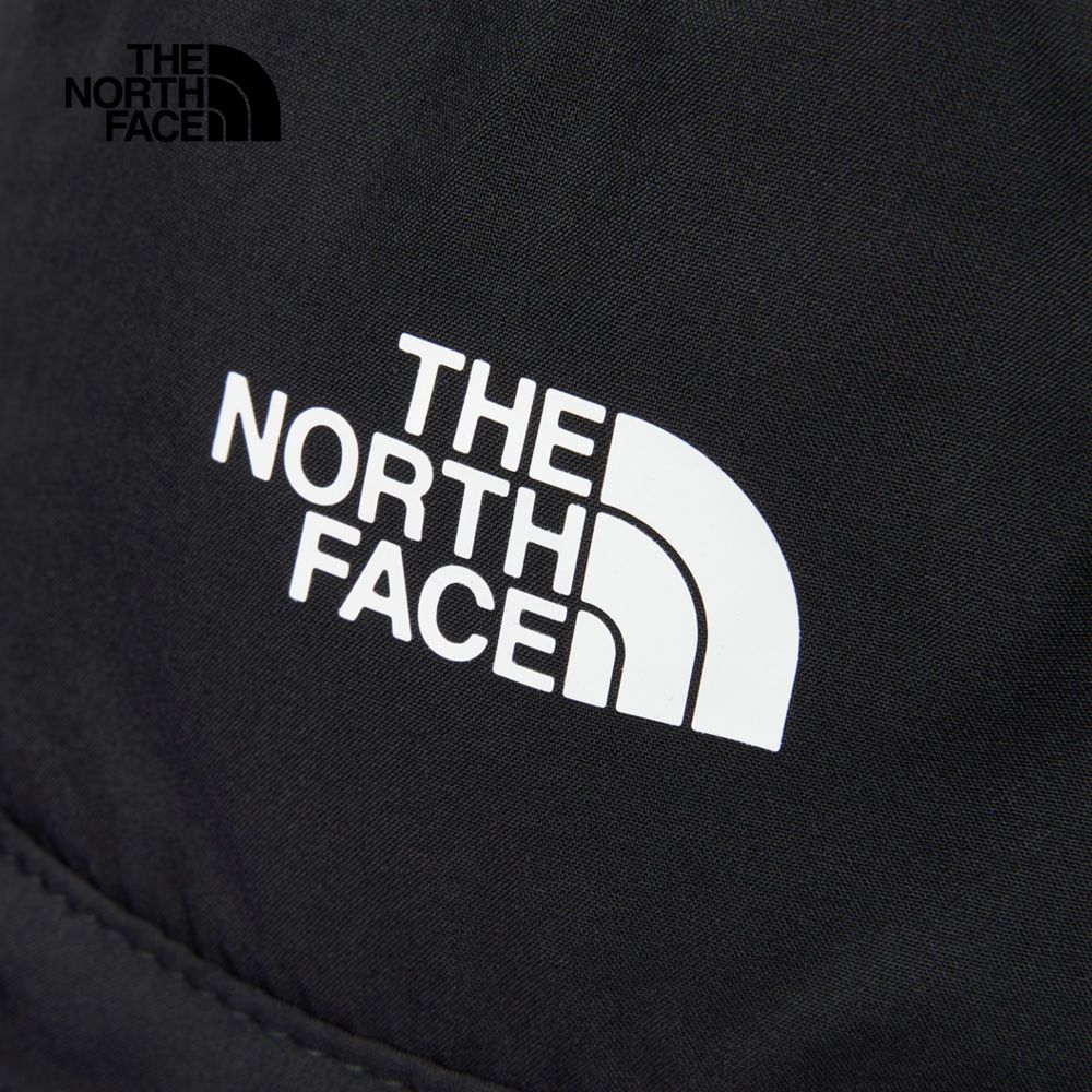 The North Face 北面 男女款黑色DWR防潑水雙面戴設計漁夫帽|8CTJKX7 