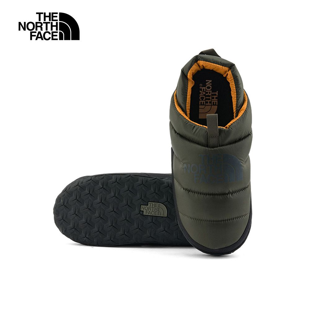 The North Face 北面 男款綠色保暖舒適耐磨營地鞋|5G2FBQW 麵包鞋