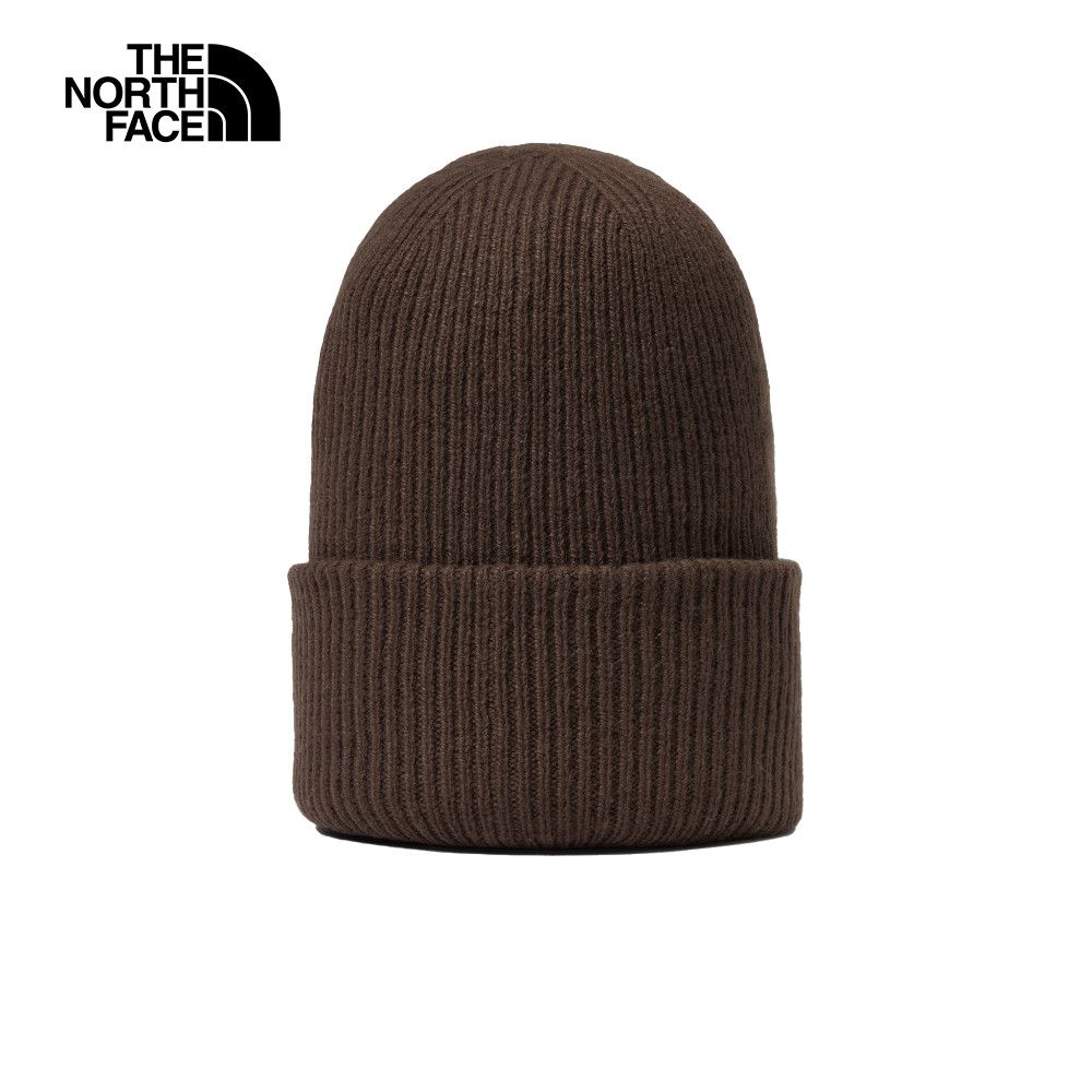 The North Face 北面 男女款棕色舒適保暖休閒毛帽｜7WJG1OI