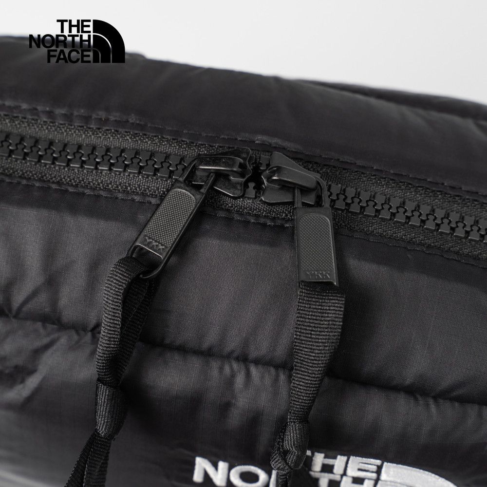 The North Face 北面 男女款黑色品牌LOGO休閒單肩包｜81BV4H0 斜背包