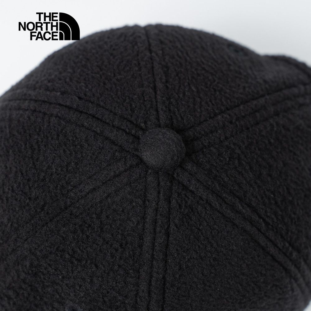The North Face 北面 男女款黑色簡約刺繡品牌LOGO運動帽｜8886KX7