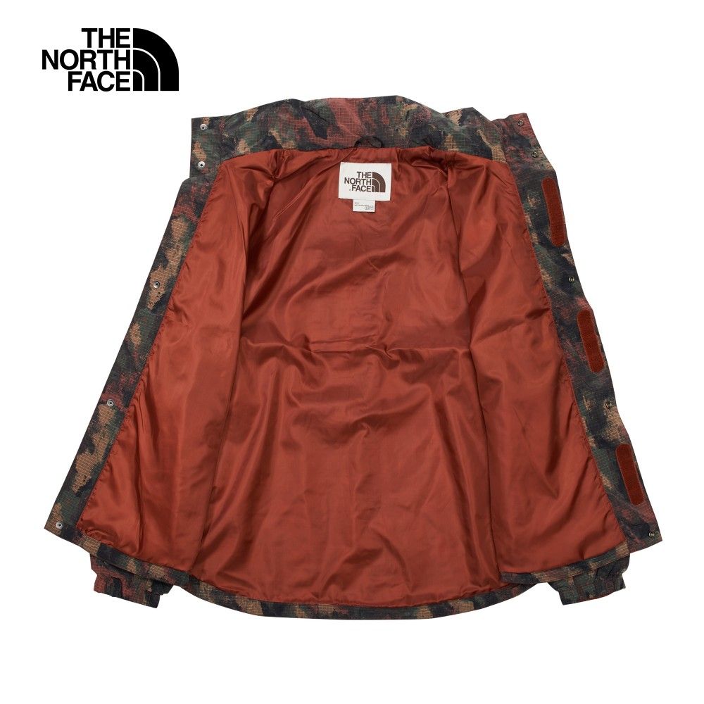 The North Face 北面 男款棕色防風防潑水立領防風外套83QXOMK