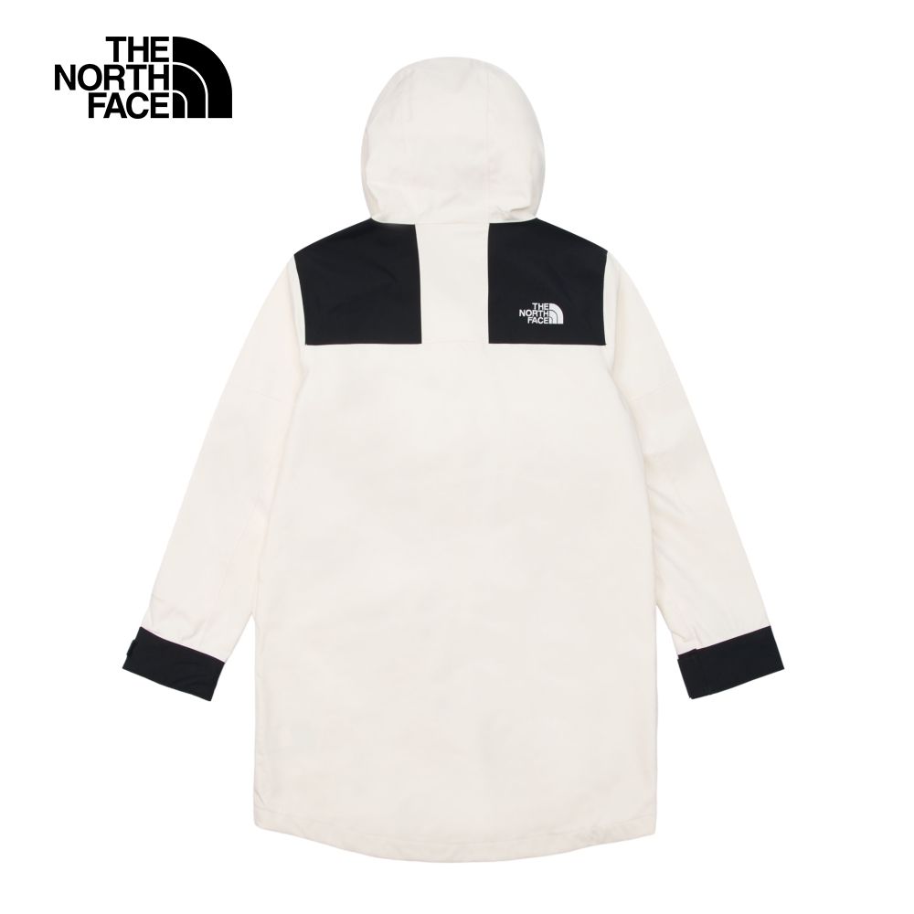 The North Face 北面 女款米白防水透氣可調節連帽衝鋒衣81RZN3N