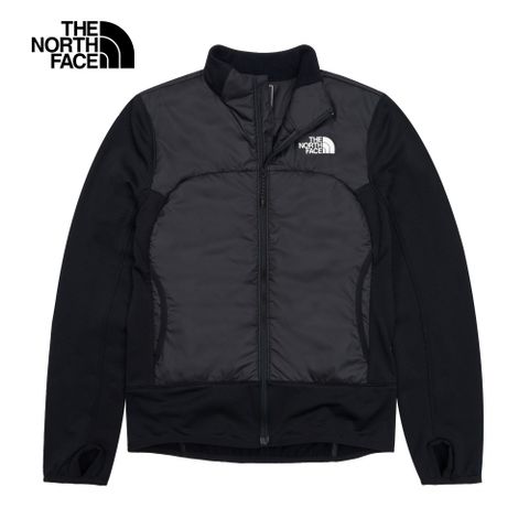 The North Face 北面 女款黑色防風保暖休閒立領鋪棉外套83SNJK3