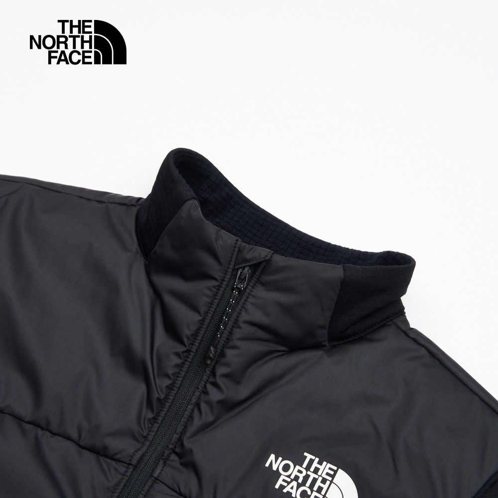 The North Face 北面 女款黑色防風保暖休閒立領鋪棉外套83SNJK3