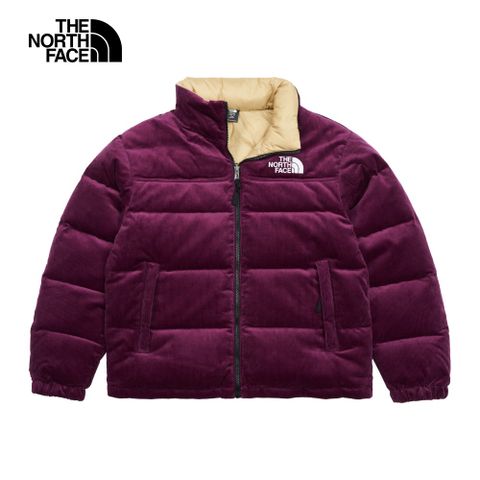 【經典ICON】The North Face北面男款紫色防潑水兩面穿可收納立領羽絨外套｜831ILI6
