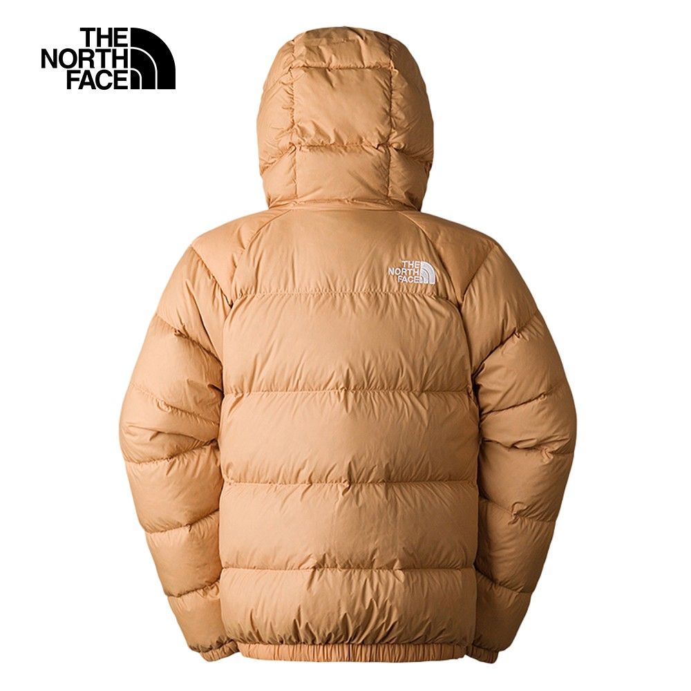 The North Face 北面 女款卡其色舒適保暖連帽羽絨外套7QVVI0J