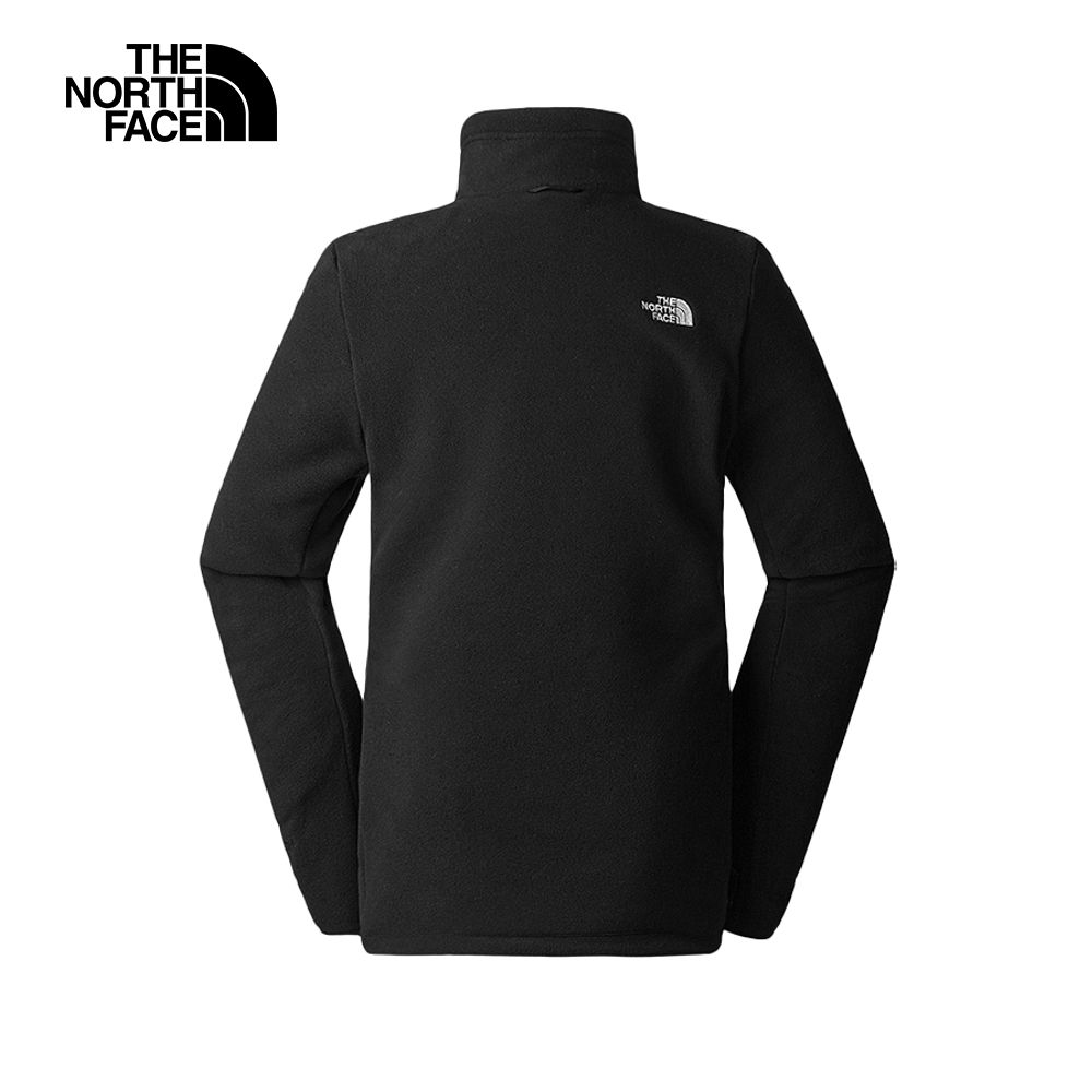 The North Face 北面 女款黑色舒適保暖立領抓絨外套83OLJK3