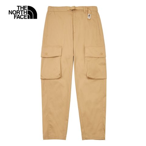 The North Face北面男款卡其色吸濕排汗防曬可調節休閒褲｜81SLLK5