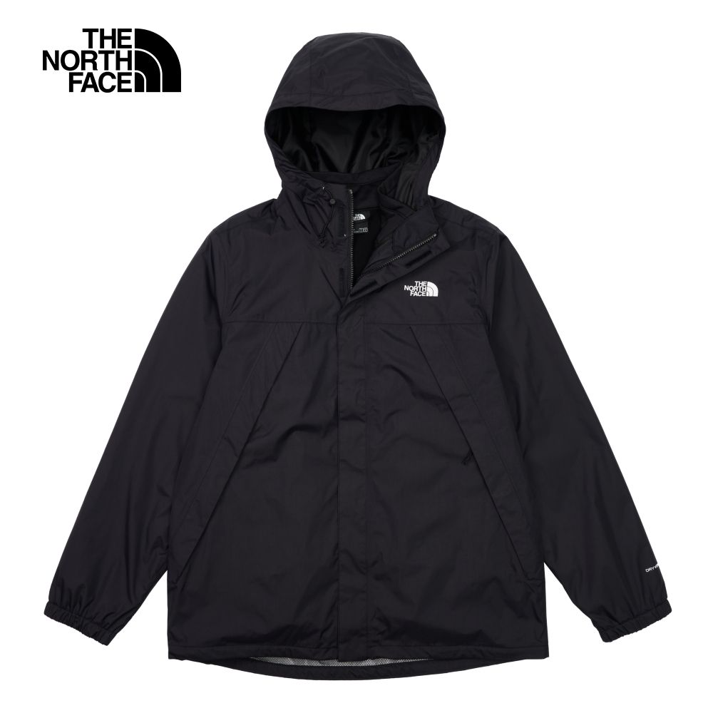 The North Face 北面 男款黑色防水透氣舒適保暖連帽三合一外套89B1NY7