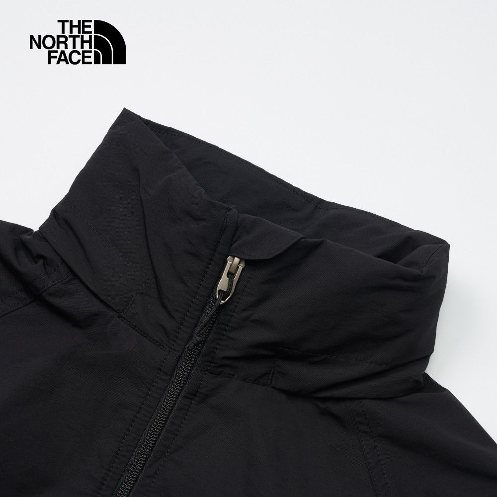 The North Face 北面 女款黑色防風舒適保暖立領風衣外套87W9JK3