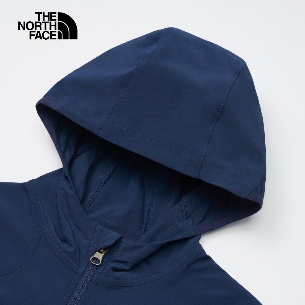 The North Face 北面 男款藍色舒適保暖連帽外套8AUR8K2