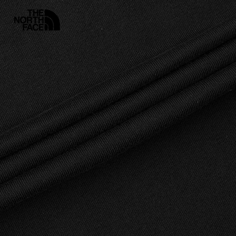 The North Face 北面 男女款黑色純棉舒適透氣休閒短袖T恤86PSJK3