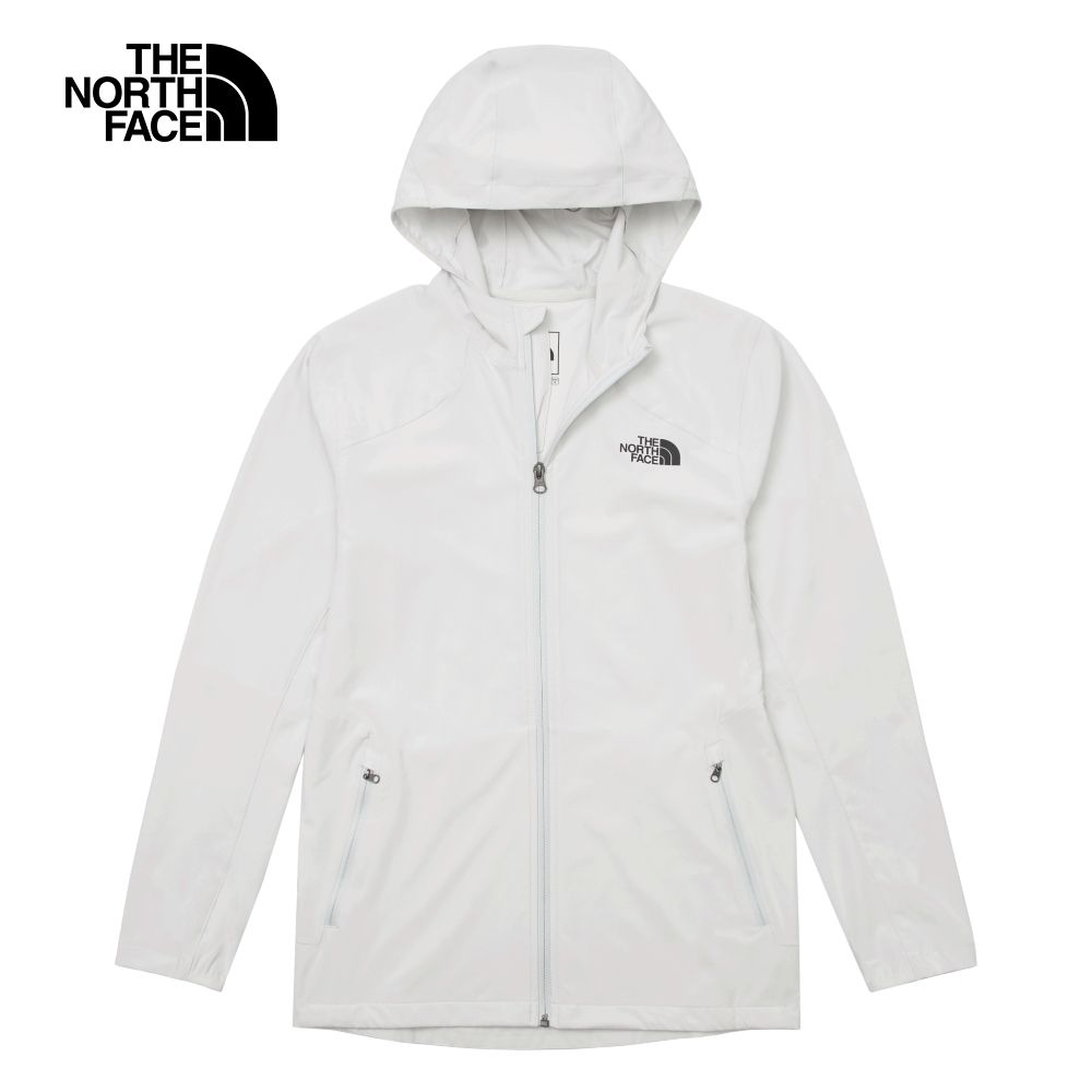 The North Face 北面 男款灰色舒適保暖連帽外套8AUR9B8