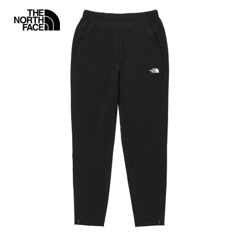 The North Face 北面 女款黑色防潑水防曬高腰戶外徒步褲87UWJK3