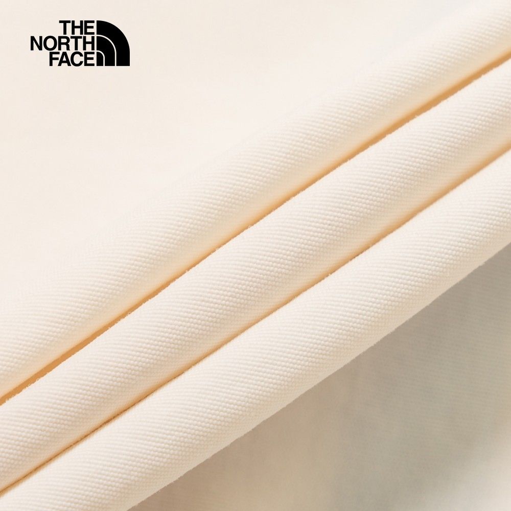 The North Face 北面 女款米白色防潑水連帽防風外套5JXOQLI