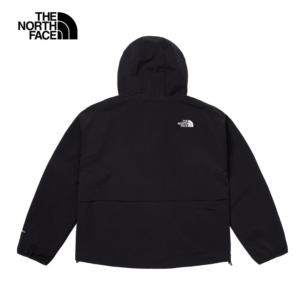 The North Face 北面 女款黑色防潑水連帽防風外套83T9JK3