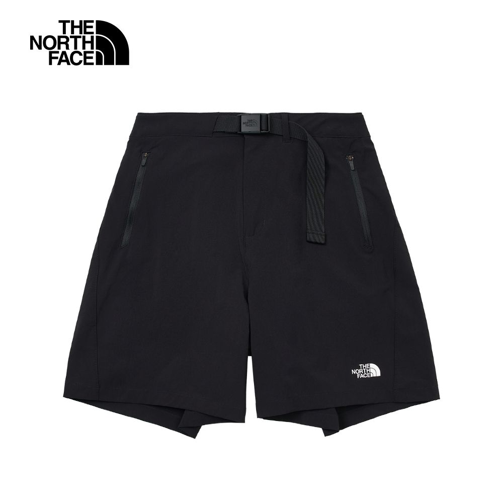 The North Face 北面 女款黑色吸濕排汗涼感休閒短褲87VPJK3