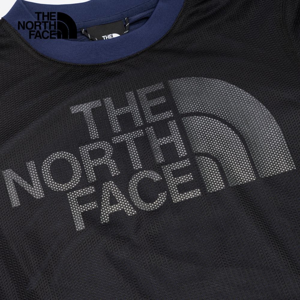 The North Face 北面 UE女款黑色吸濕排汗舒適透氣短袖T恤885WJK3