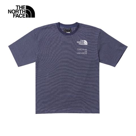The North Face北面UE男款藍色舒適透氣短袖T恤｜885P8K2