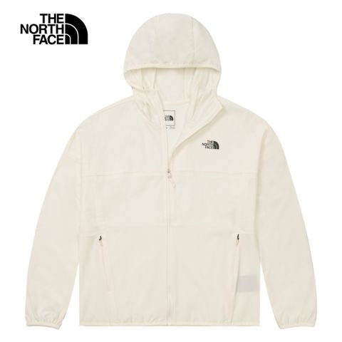 The North Face 北面 女款白色防潑水防曬防風外套7WCP4HP