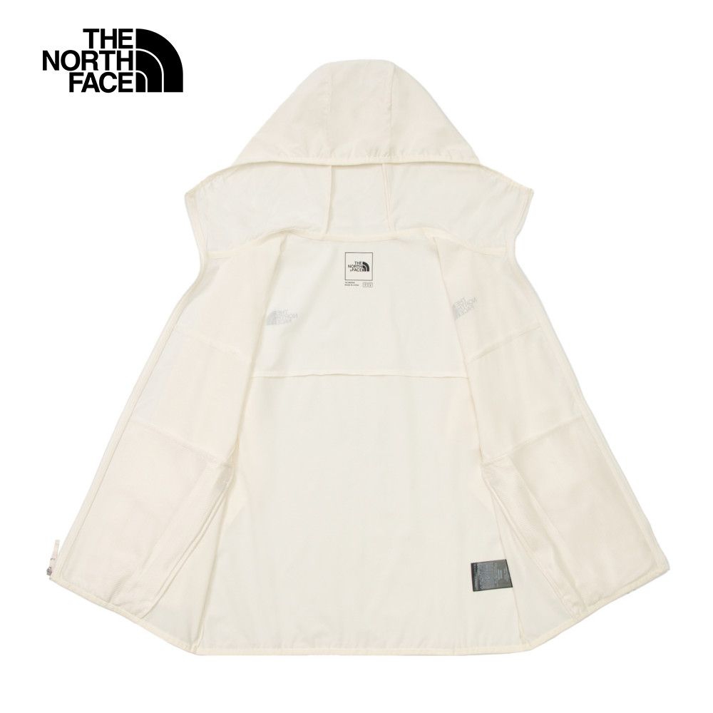 The North Face 北面 女款白色防潑水防曬防風外套7WCP4HP