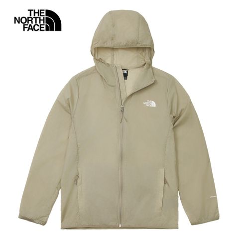 The North Face 北面 男款棕色防風防曬連帽外套87V61I4