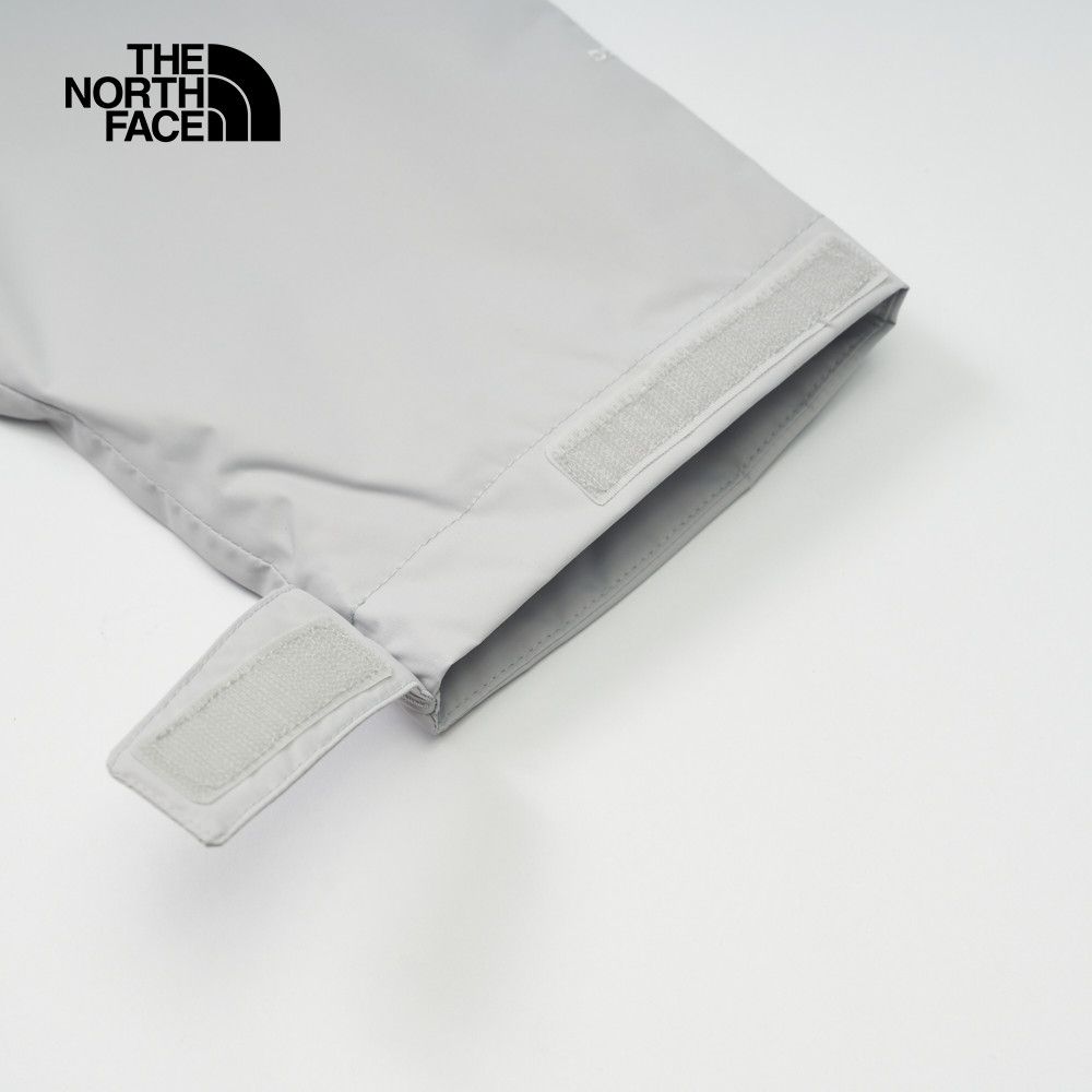 The North Face 北面 男款灰黑拼接防水透氣保暖可調節收納連帽衝鋒衣88FRC3F