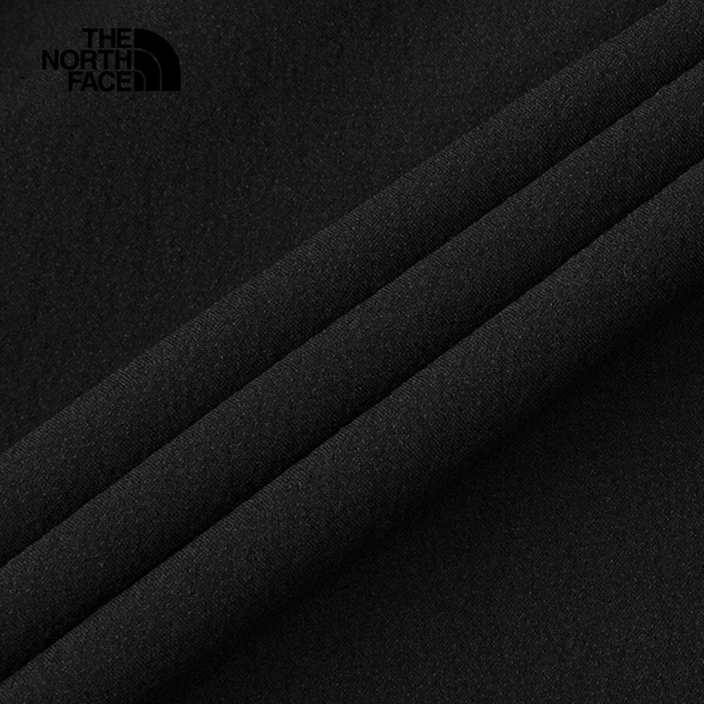 The North Face 北面 女款黑色防潑水彈力褲腰長褲81SQ4H0