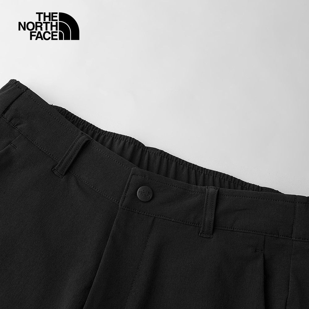 The North Face 北面 女款黑色防潑水彈力褲腰長褲81SQ4H0