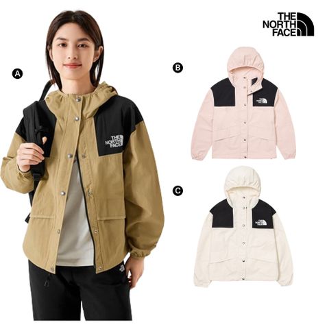 The North Face 北面 機能防潑水防風拼接外套男女經典款(多款任選)