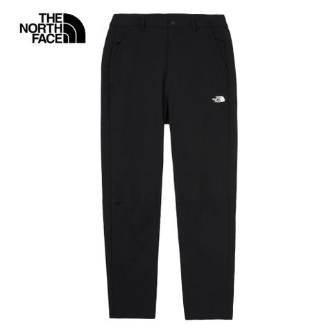 The North Face 北面 女款黑色防潑水壓扣戶外徒步褲83OJ4H0