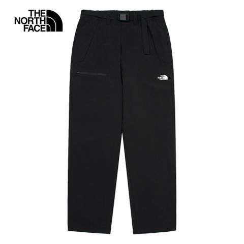 The North Face 北面 男款黑色吸濕排汗涼感縮口褲8CQMJK3