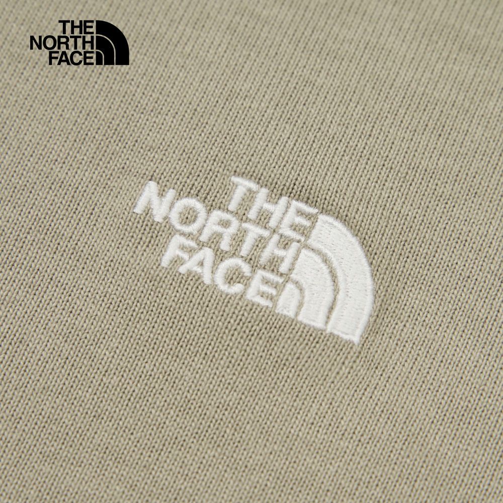 The North Face 北面 UE男款棕色純棉落肩設計舒適休閒短袖T恤|885R1I4