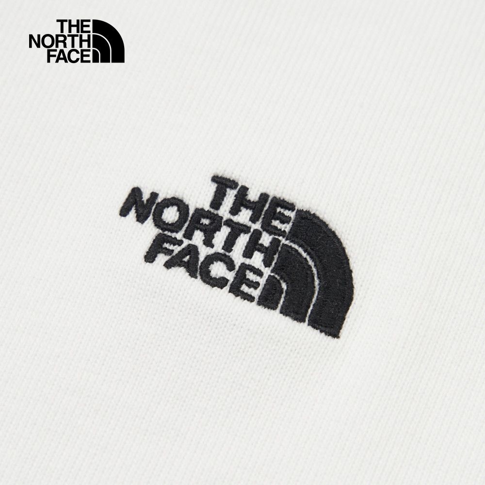 The North Face 北面 UE男款白色純棉落肩設計舒適休閒短袖T恤|885RFN4