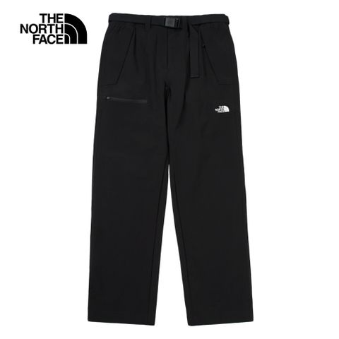 The North Face 北面 女款黑色防潑水吸濕排汗涼感透氣戶外徒步褲|8CQNJK3