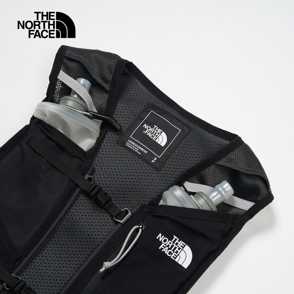 The North Face 北面 男女款黑色舒適透氣可調節多功能運動背心|81DZ53R