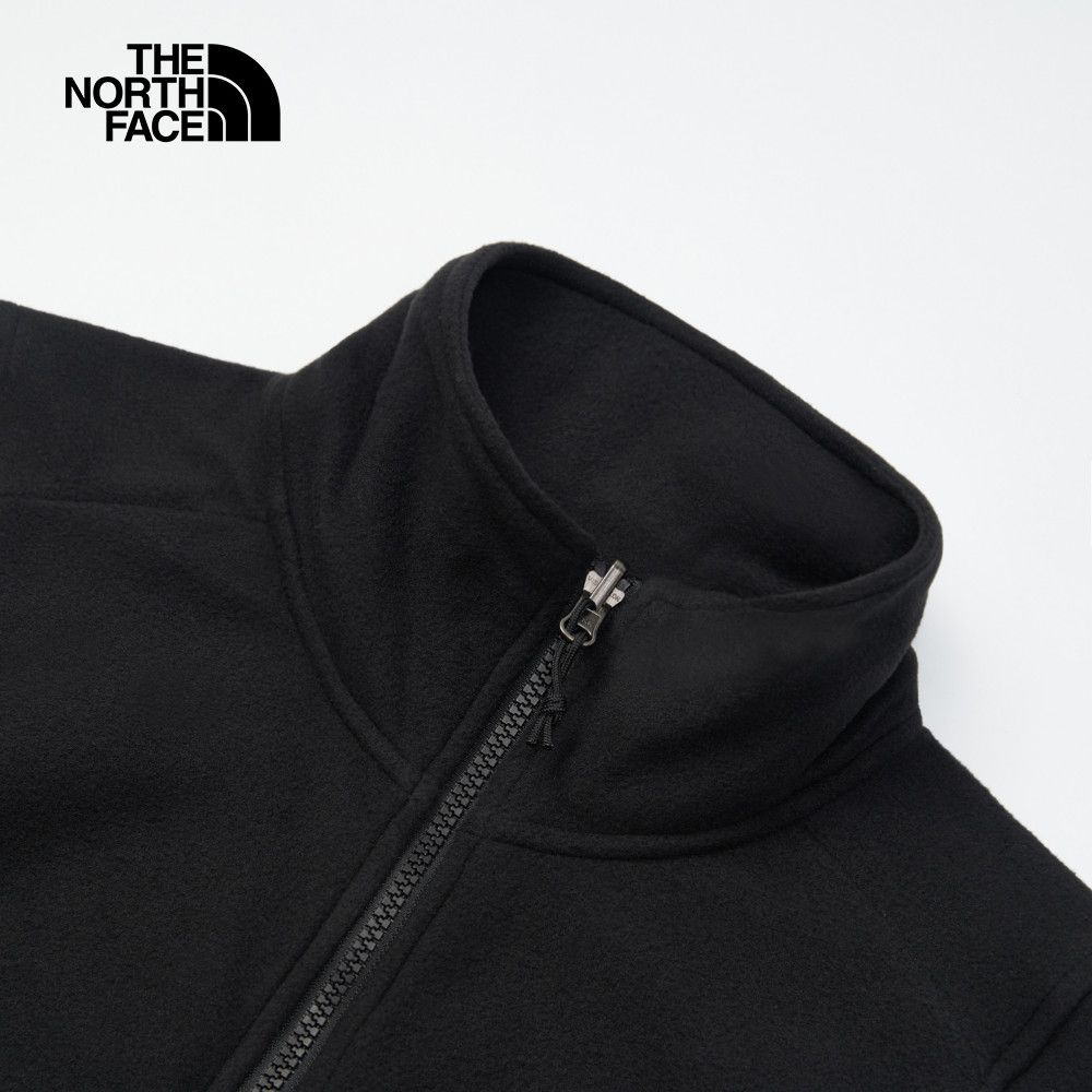 The North Face 北面 女款黑色保暖立領抓絨外套|88RRJK3