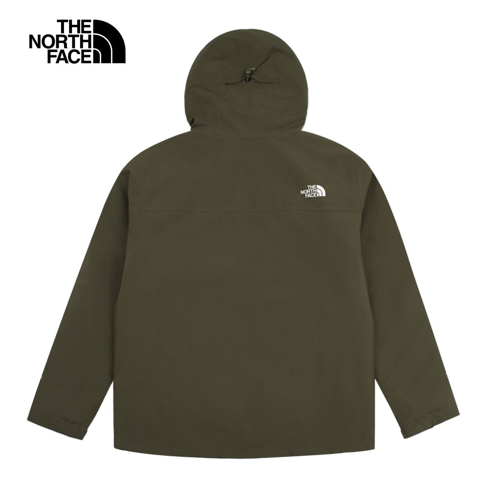 The North Face 北面 男款綠色防水透氣保暖鋪棉內裡三合一外套|81RNBQW